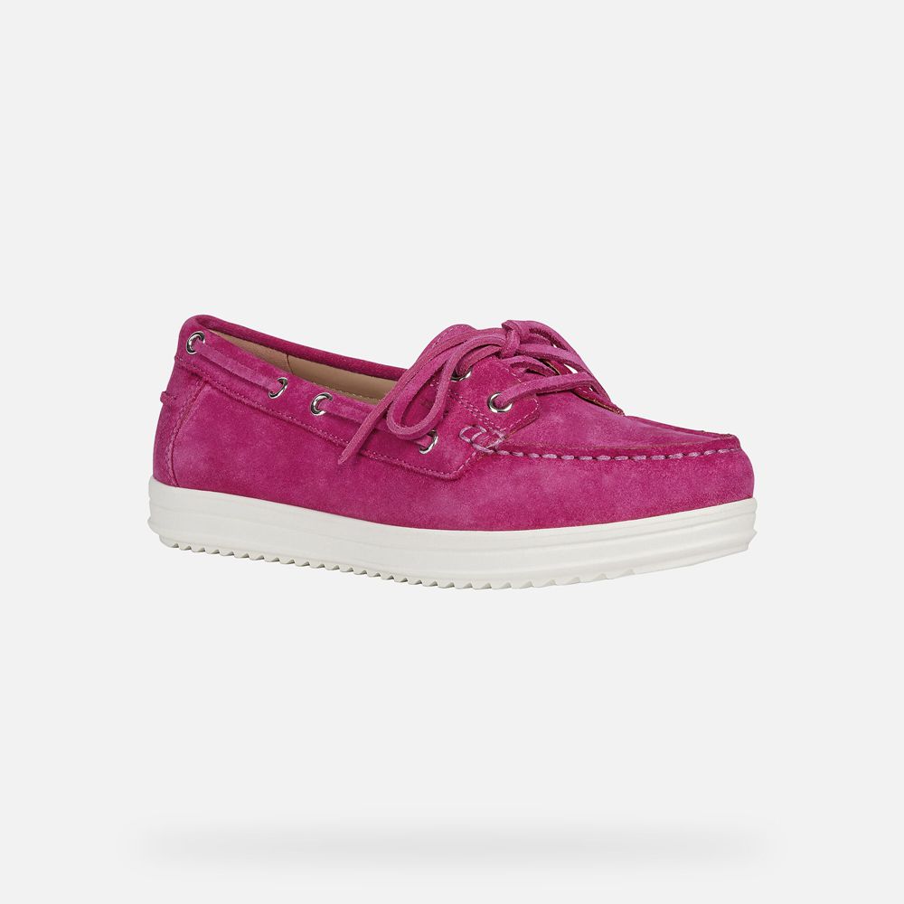 Geox Bayan Loafers Pembe - Genova - RAW-142850